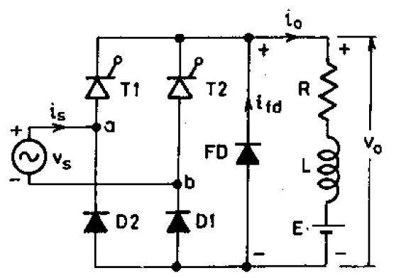 1 phase controlled bridge rectifier